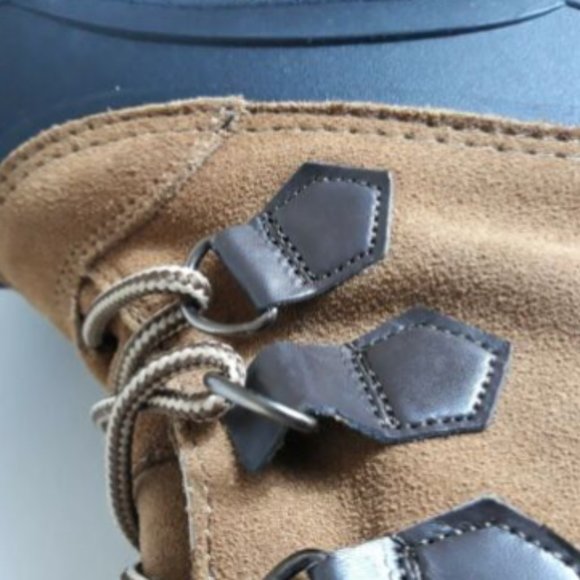 Weatherproof Waterproof Shell Mens Boots Size 8M Faux Fur Gorge 625-2010 - Picture 8 of 9